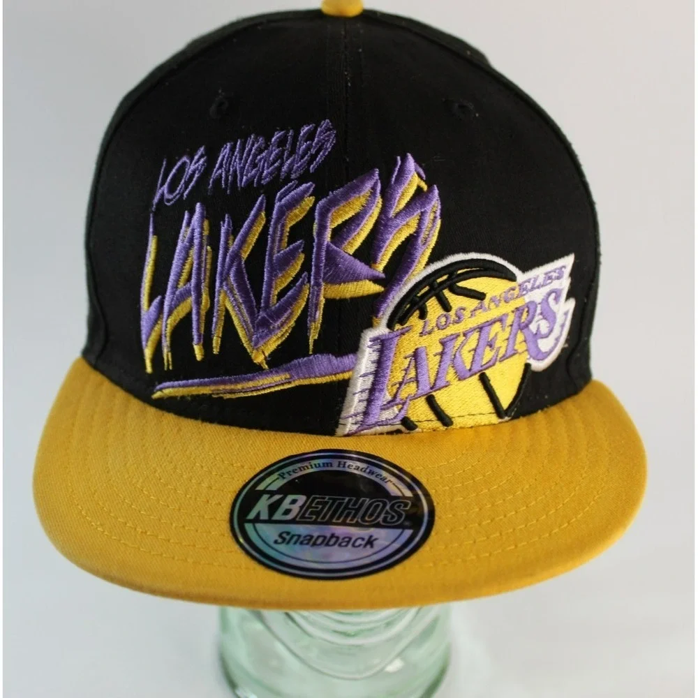 Los Angeles Lakers New Era HARDWOOD CLASSICS Hat (Rare) KBethos 9Fifty Snapback